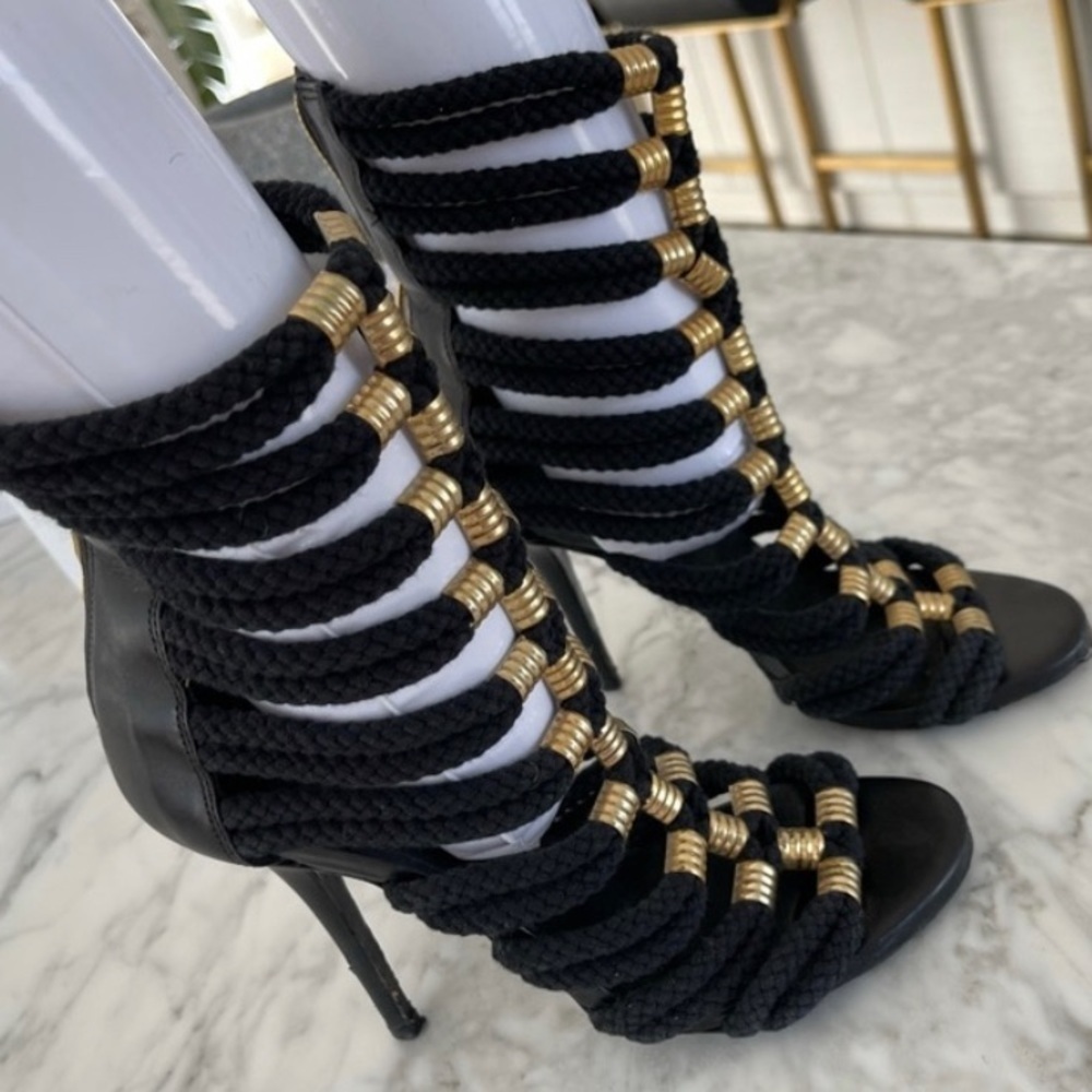 Balmain X H&M Gladiator Heels - Picture 4 of 13